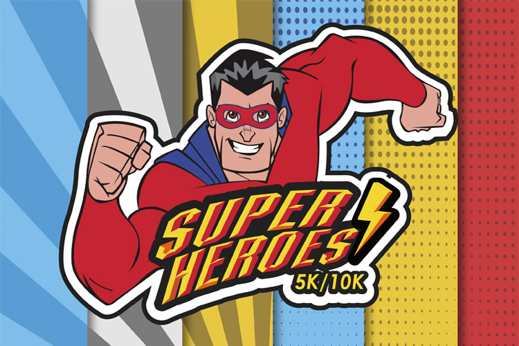 PRIMER CARRERA VIRTUAL SUPER HEROES